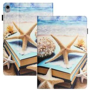 For iPad 10.9 2022 Sewing Litchi Texture Smart Leather Tablet Case(Starfish)