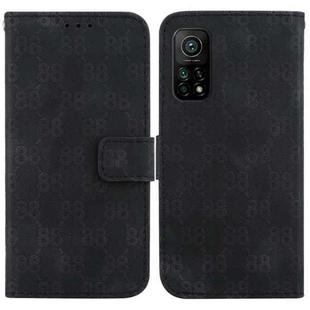For Xiaomi Mi 10T Pro 5G / Mi 10T 5G Double 8-shaped Embossed Leather Phone Case(Black)