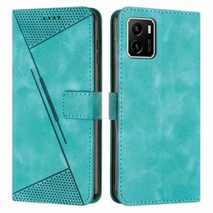 For vivo Y15a / Y15s Dream Triangle Leather Phone Case with Lanyard(Green)