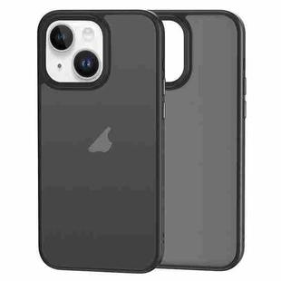 For iPhone 14 Brilliant Series Micro-frosted Anti-fingerprint PC Phone Case(Black)