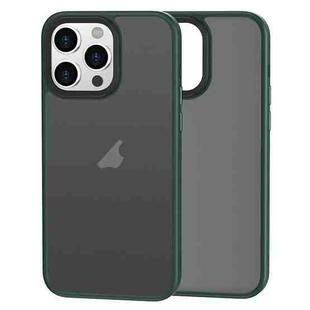 For iPhone 14 Pro Max Brilliant Series Micro-frosted Anti-fingerprint PC Phone Case(Green)