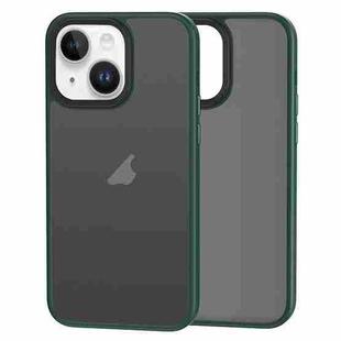 For iPhone 13 Brilliant Series Micro-frosted Anti-fingerprint PC Phone Case(Green)