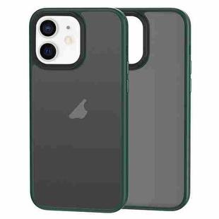 For iPhone 12 / 12 Pro Brilliant Series Micro-frosted Anti-fingerprint PC Phone Case(Green)