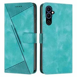 For Tecno Pova Neo 2 Dream Triangle Leather Phone Case with Lanyard(Green)