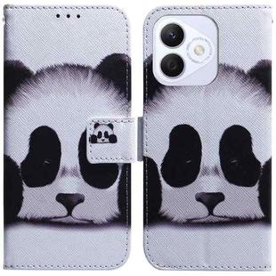 For Honor X60i Coloured Drawing Flip Leather Phone Case(Panda)