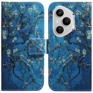 For Honor 400 Pro Global 160.8mm Coloured Drawing Flip Leather Phone Case(Apricot)