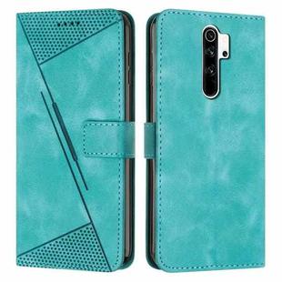 For Xiaomi Redmi Note 8 Pro Dream Triangle Leather Phone Case with Lanyard(Green)