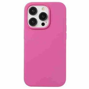 For iPhone 15 Pro Max Liquid Silicone Phone Case(Pitaya)