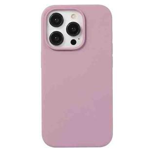 For iPhone 15 Pro Liquid Silicone Phone Case(Blackcurrant)