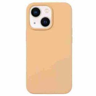 For iPhone 15 Liquid Silicone Phone Case(Khaki)