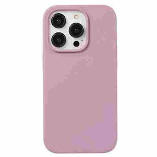 For iPhone 14 Pro Max Liquid Silicone Phone Case(Blackcurrant)