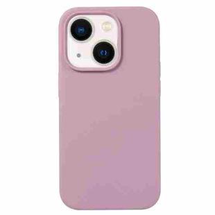 For iPhone 13 mini Liquid Silicone Phone Case(Blackcurrant)