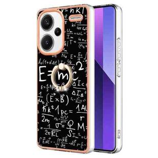 For Xiaomi Redmi Note 13 Pro+ 5G Electroplating Dual-side IMD Phone Case with Ring Holder(Equation)