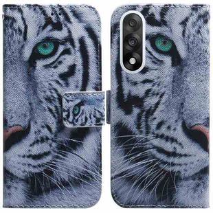 For OnePlus Ace 5 Ultra / Nord 5 5G Coloured Drawing Flip Leather Phone Case(Tiger)