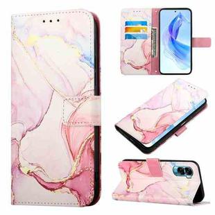 For Honor 90 Lite PT003 Marble Pattern Flip Leather Phone Case(LS005)