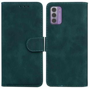 For Nokia G42 Skin Feel Pure Color Flip Leather Phone Case(Green)