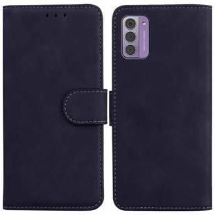For Nokia G42 Skin Feel Pure Color Flip Leather Phone Case(Black)