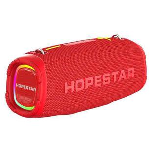 HOPESTAR A6 Max IPX6 Waterproof Outdoor Portable Bluetooth Speaker(Red)