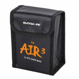 For DJI Air 3 Sunnylife Battery Explosion-proof Safe Bag Protective Li-Po Safe Bag For 2pcs Batteries