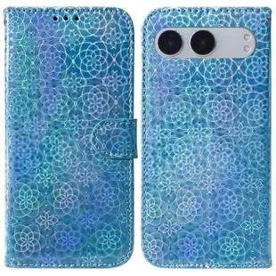 For OnePlus Nord 4 Colorful Magnetic Buckle Leather Phone Case(Blue)