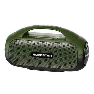 HOPESTAR A50 80W IPX6 Waterproof Portable Bluetooth Speaker Outdoor Subwoofer(Army Green)