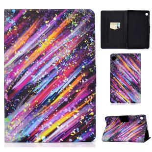 For Huawei MatePad T 8 Voltage Painted Pattern Tablet PC Protective Leather Case with Bracket & Card Slots & Anti-skid Strip(Meteor)