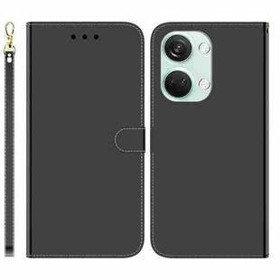 For OnePlus Nord 3 Imitated Mirror Surface Leather Phone Case(Black)