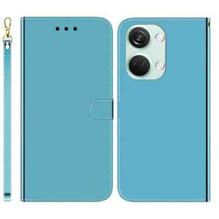 For OnePlus Nord 3 Imitated Mirror Surface Leather Phone Case(Blue)