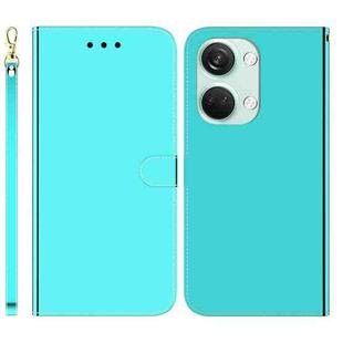 For OnePlus Nord 3 Imitated Mirror Surface Leather Phone Case(Mint Green)