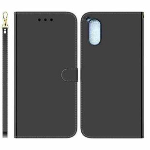 For Sony Xperia 5 V Imitated Mirror Surface Leather Phone Case(Black)