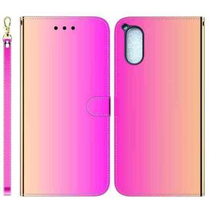 For Sony Xperia 5 V Imitated Mirror Surface Leather Phone Case(Gradient Color)