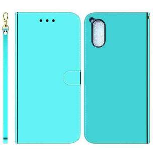 For Sony Xperia 5 V Imitated Mirror Surface Leather Phone Case(Mint Green)