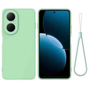 For Huawei nova Y73 4G Solid Color Liquid Silicone Dropproof Full Coverage Phone Case(Green)