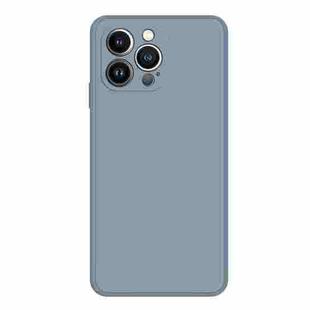 For iPhone 15 Pro Max Imitation Liquid Silicone Phone Case(Grey)