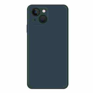 For iPhone 15 Imitation Liquid Silicone Phone Case(Dark Green)