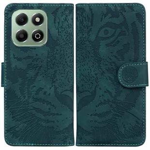 For Honor X6b Tiger Embossing Pattern Flip Leather Phone Case(Green)