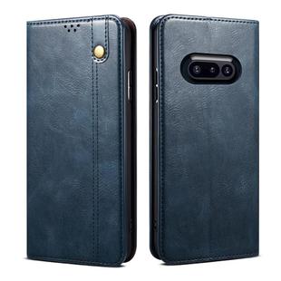 For Nothing Phone 3a Oil Wax Crazy Horse Texture Leather Phone Case(Blue)