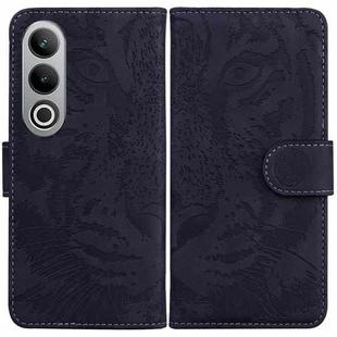 For OnePlus Nord CE4 5G Tiger Embossing Pattern Flip Leather Phone Case(Black)