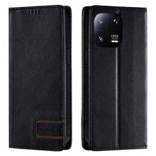 For Xiaomi 13 Pro TTUDRCH RFID Retro Texture Leather Phone Case(Black)