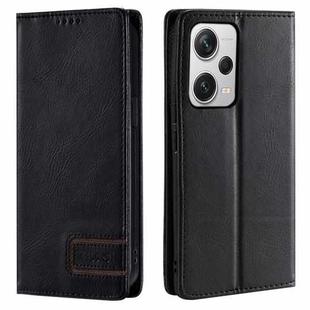 For Xiaomi Redmi Note 12 Pro+ 5G Global TTUDRCH RFID Retro Texture Leather Phone Case(Black)