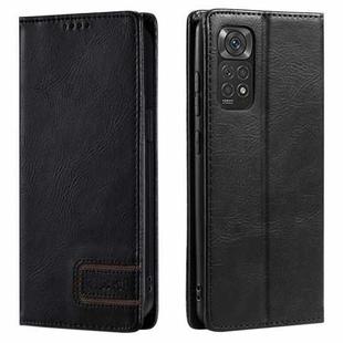 For Xiaomi Redmi Note 11 Pro 4G/5G Global TTUDRCH RFID Retro Texture Leather Phone Case(Black)