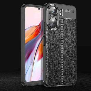 For Xiaomi 13C Litchi Texture Shockproof TPU Phone Case(Black)