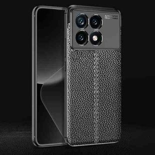 For Xiaomi Redmi K70E Litchi Texture Shockproof TPU Phone Case(Black)