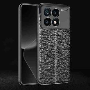 For Xiaomi Redmi K70 Pro Litchi Texture Shockproof TPU Phone Case(Black)