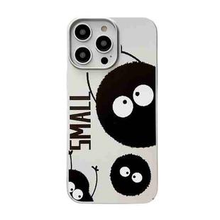 For iPhone 13 Pro Skin Feel Pattern PC Phone Case(Briquettes)