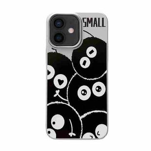 For iPhone 12 Skin Feel Pattern PC Phone Case(Multiple Briquettes)