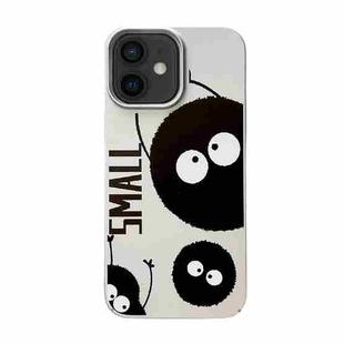 For iPhone 11 Skin Feel Pattern PC Phone Case(Briquettes)