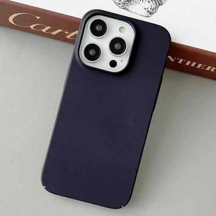 For iPhone 13 Pro Skin Feel All Inclusive PC Phone Case(Dark Purple)