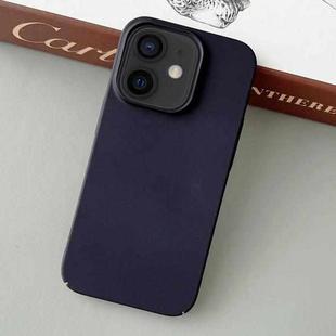 For iPhone 11 Skin Feel All Inclusive PC Phone Case(Dark Purple)
