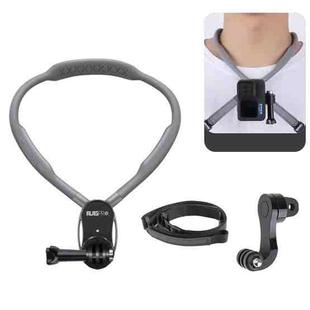 RUIGPRO Lazy Neck Bracket POV View Mount With J-Hook Buckle